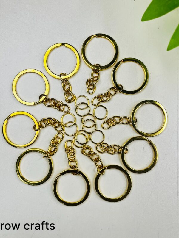 Golden Keychain 10 pcs