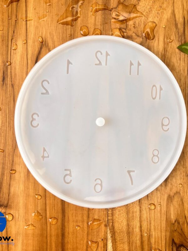 6 Inch Resin Clock Silicone Mould – DIY Wall Clock Making