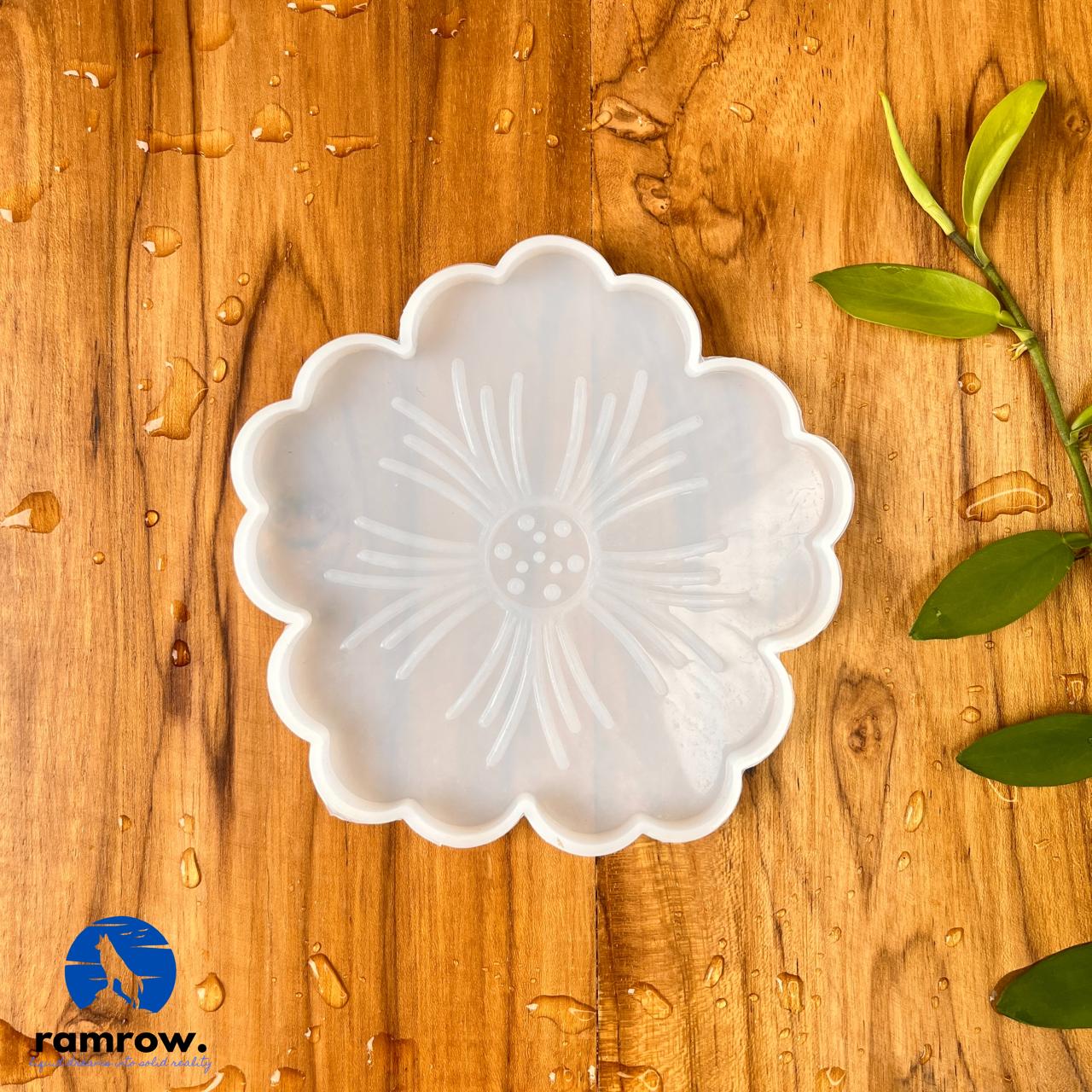 5-Inch 3D Flower Silicone Mould – DIY Resin Art & Home Décor