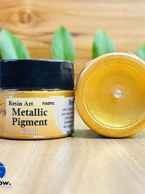 Gold Metallic Pigment Paste for Resin Art