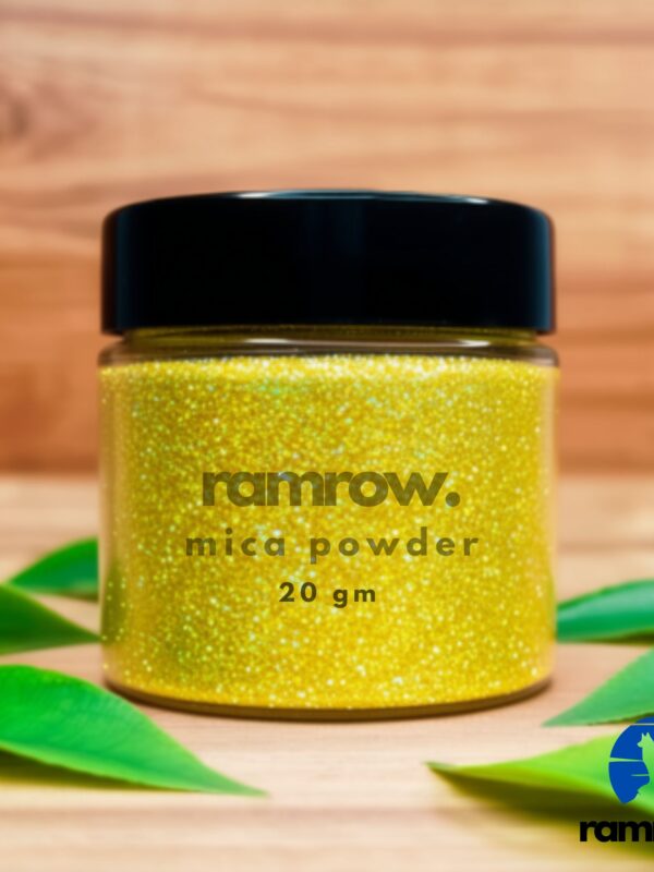 Mermaid Yellow Mica Powder 20 gm