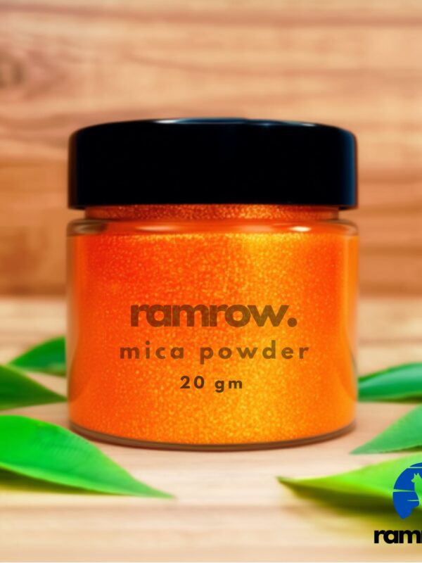Bright Orange Mica Powder 20 gm