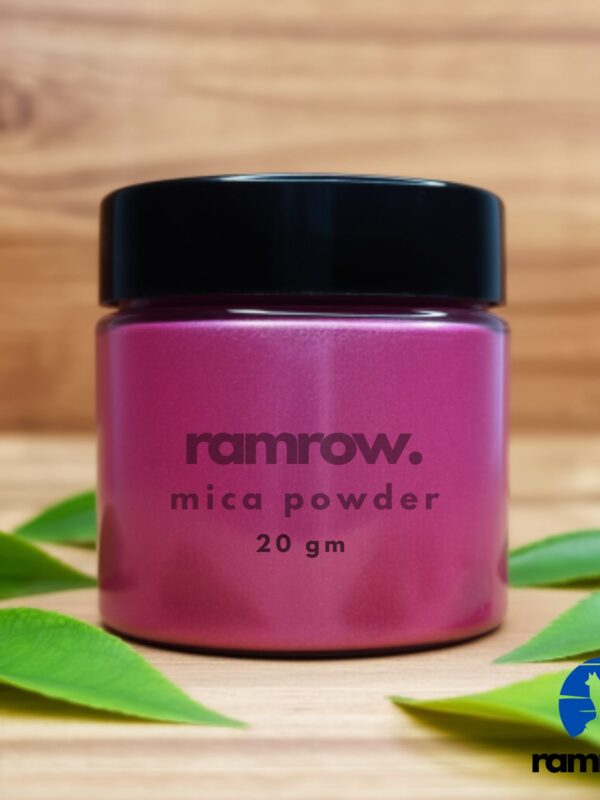 Carmine Mica Powder 20 Gram Bottle