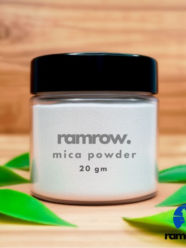 White Mica Powder 20 gm Bottle