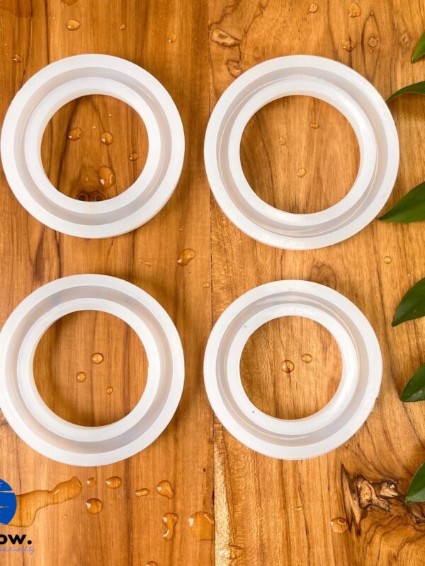 4 Sizes Bangle Silicone Mould Set for Resin Art