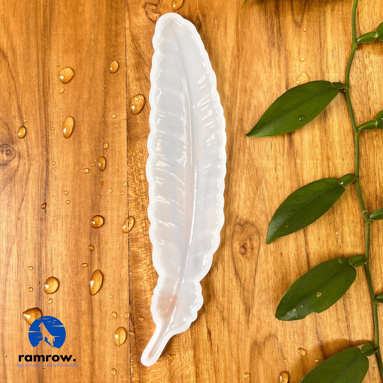 6.5 Inch Feather Bookmark Silicone Mould for Resin Art