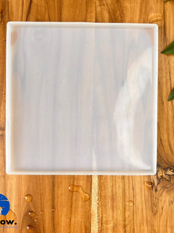 6 Inch Square Coaster Silicone Mould for Resin Art