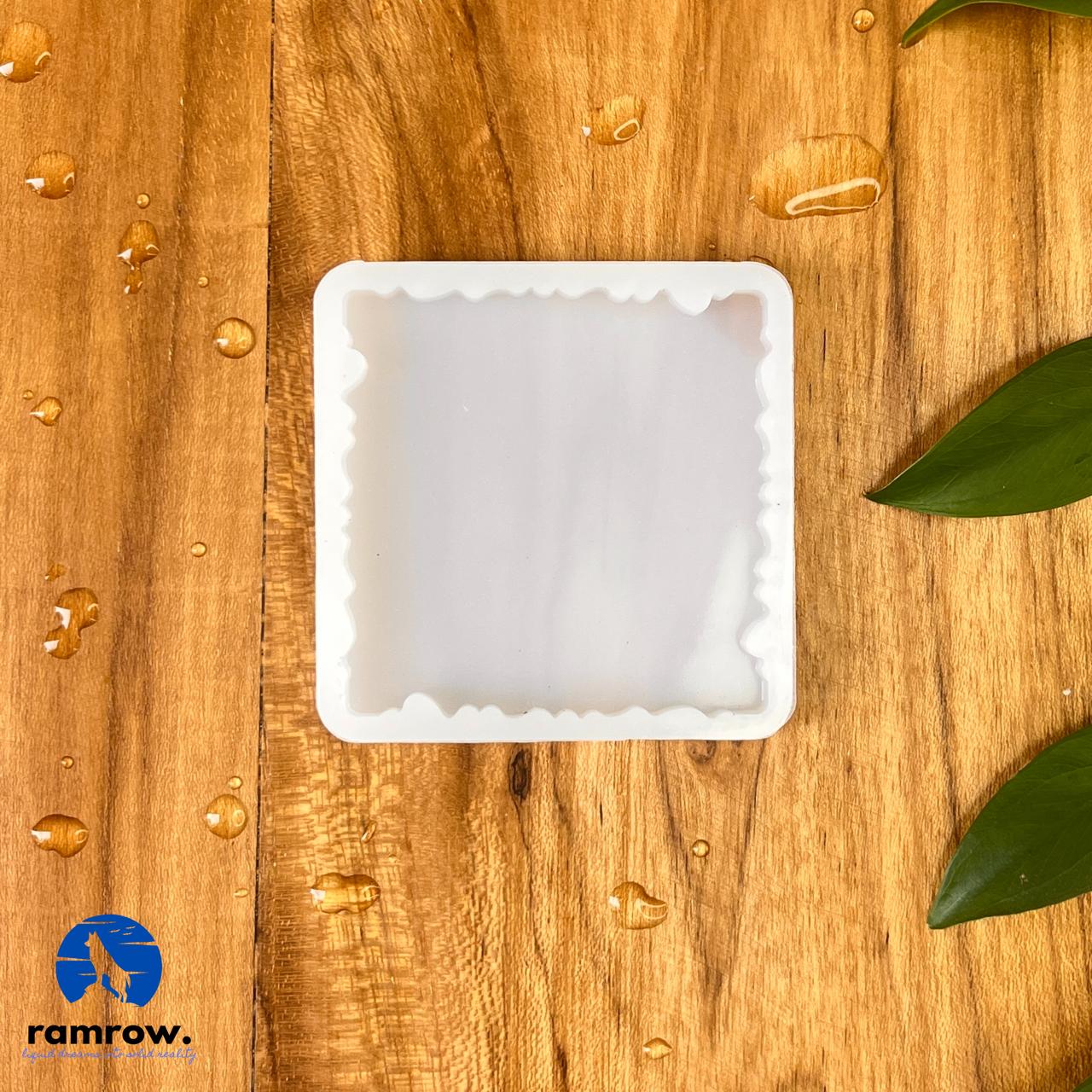 2 Inch Square Agate Silicone Mould for Resin Art