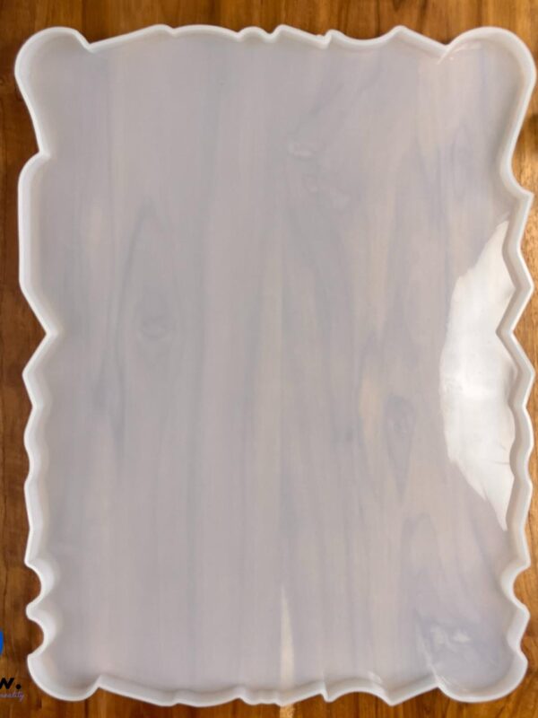 12×9 Rectangle Agate Tray Silicone Mould for Resin Art