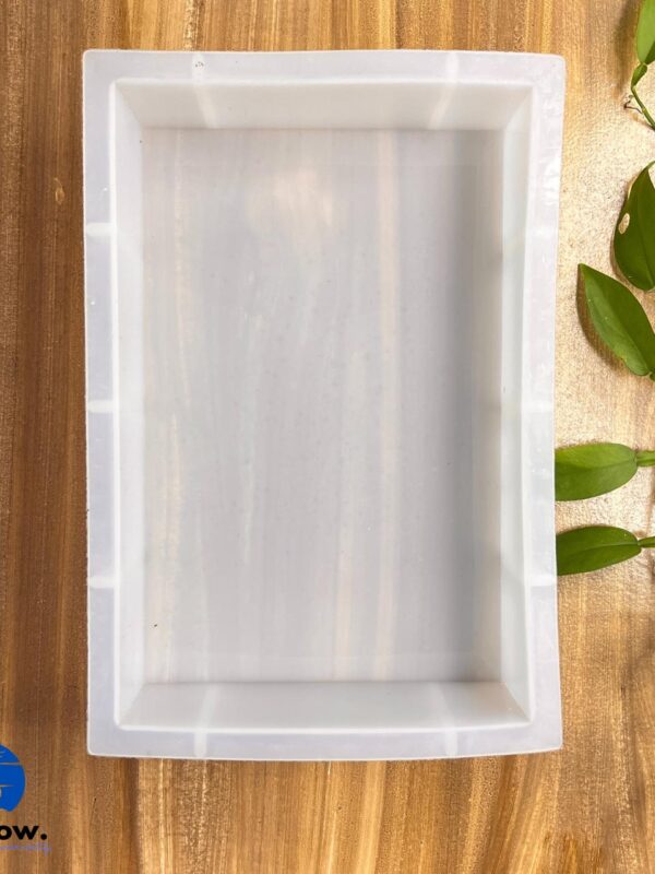 9×6 Rectangle Deep Cast Silicone Mould – 50 mm Depth for Resin Art