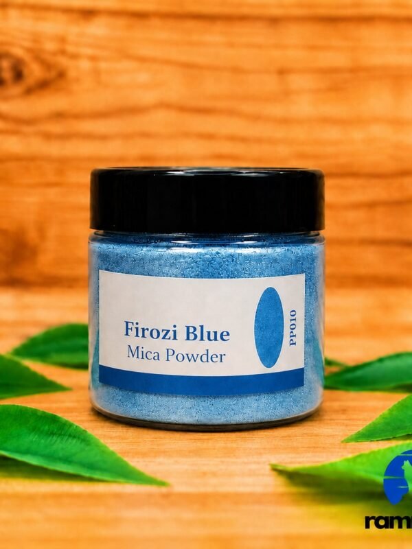 Firozi Blue Mica Powder 20 gm Bottle