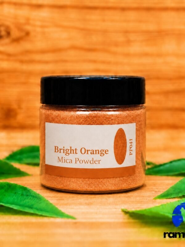 Bright Orange Mica Powder 20 gm