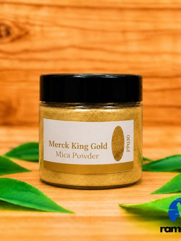 Gold Mica Powder 20 gm Bottle