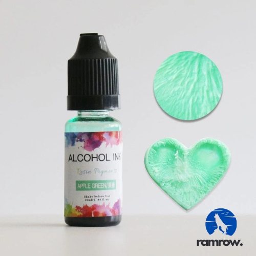 Apple Green 3D Alcohol Ink for Resin Art