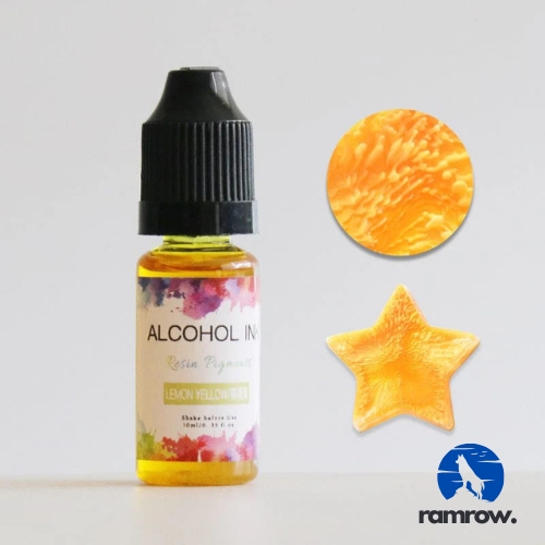 Lemon Yellow 3D Alcohol Ink for Resin Art