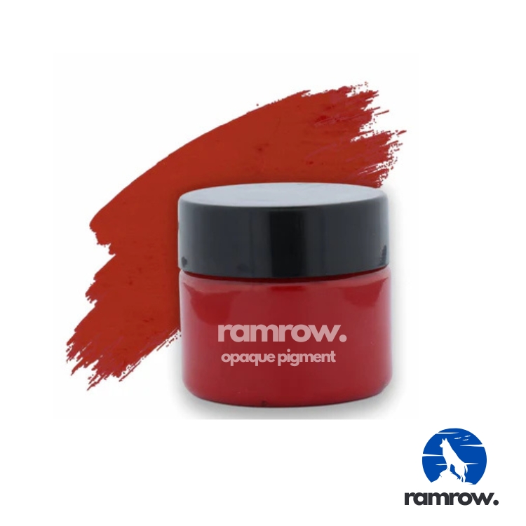 P.O Red Opaque Pigment Paste for Resin Art