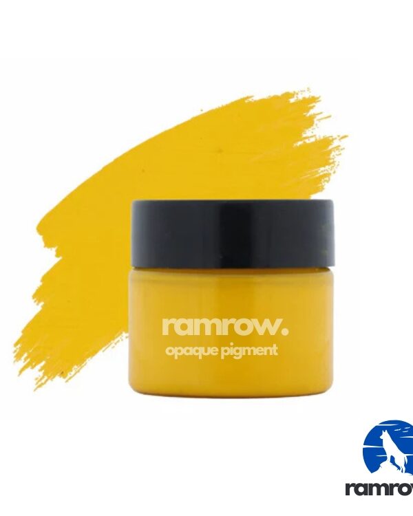 Golden Yellow Opaque Pigment Paste for Resin Art