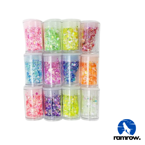 GLOW IN THE DARK GLITTER R5 (12 PCS)