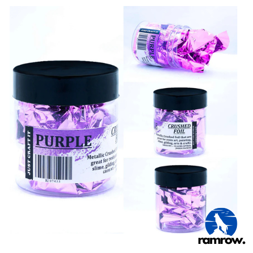 CRUSHED FOIL PURPLE
