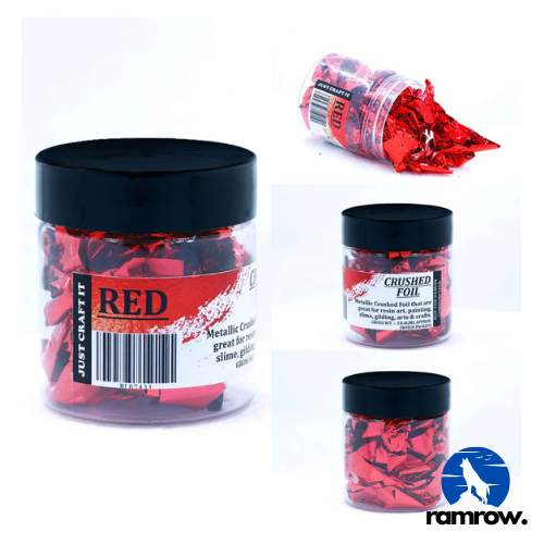 CRUSHED FOIL RED