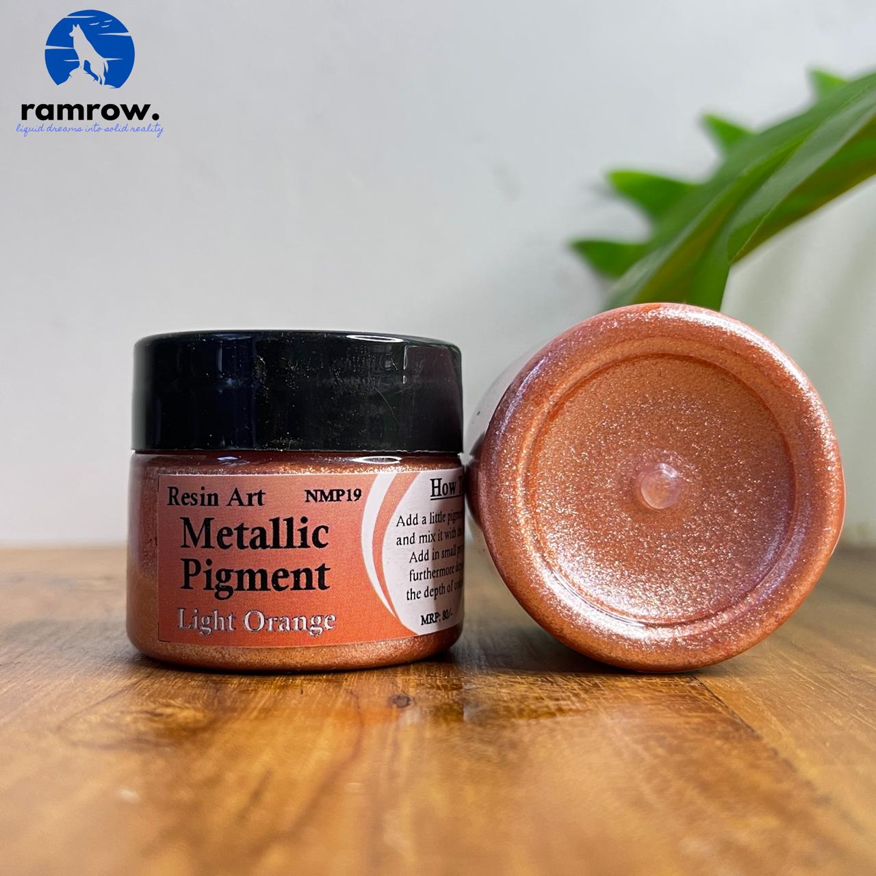 Light Orange Metallic pigment