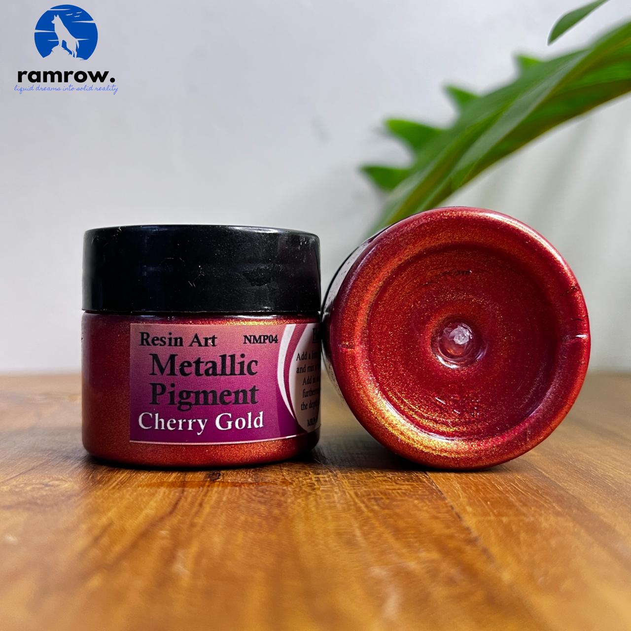 Cherry Gold metallic pigment