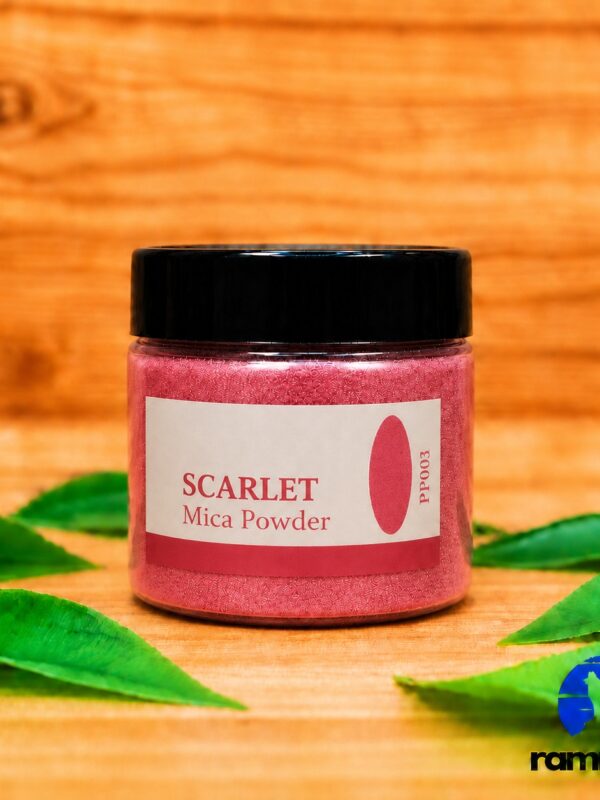 SCARLET RED MICA POWDER 20GM
